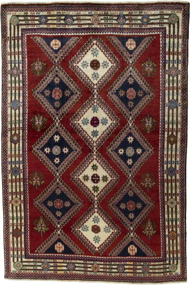Perserteppich Shiraz 253x172 253x172, Perserteppich Handgeknüpft