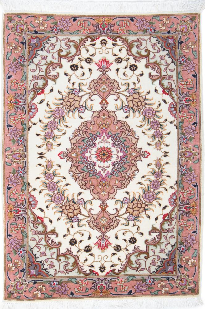 Tapete persa Tabriz 50Raj 89x59 89x59, Tapete persa Atado à mão