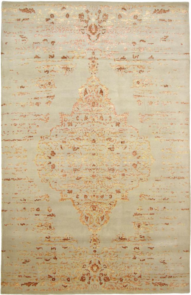 Indisk tæppe Sadraa 302x196 302x196, Persisk tæppe Knyttet i hånden