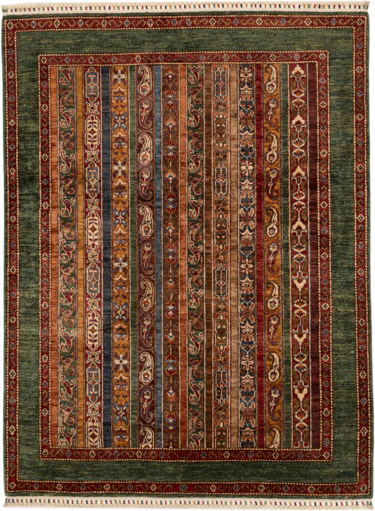 Afghaans tapijt Arijana Shaal 204x153 204x153, Perzisch tapijt Handgeknoopte