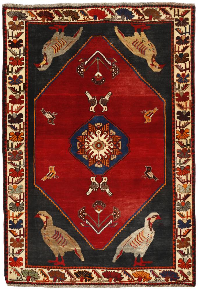 Perzisch tapijt Ghashghai 193x129 193x129, Perzisch tapijt Handgeknoopte