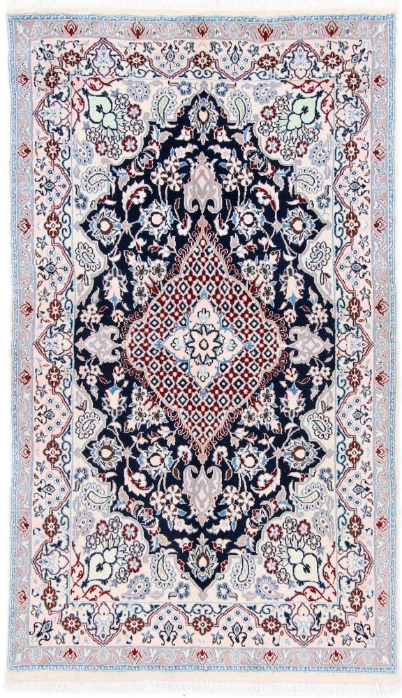 Tapis persan Naïn 9La 180x102 180x102, Tapis persan Noué à la main