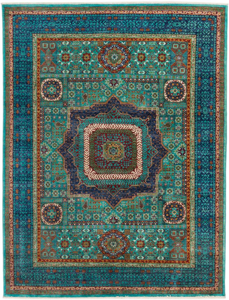 Afghaans tapijt Mamluk 203x156 203x156, Perzisch tapijt Handgeknoopte