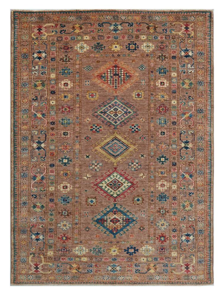 Pakistansk tæppe Kazak 199x148 199x148, Persisk tæppe Knyttet i hånden