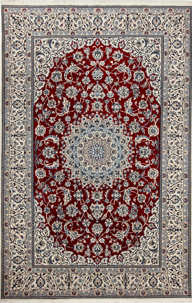Tapis persan Naïn 9La 300x196 300x196, Tapis persan Noué à la main