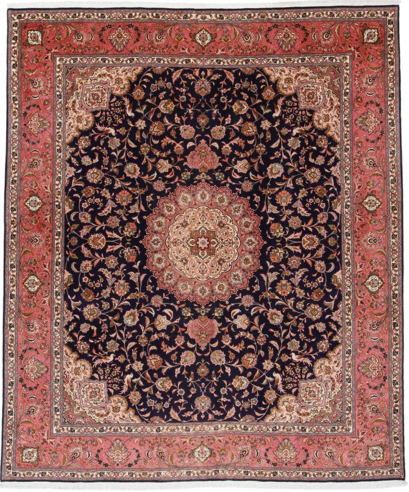Tapete persa Tabriz 50Raj 298x251 298x251, Tapete persa Atado à mão