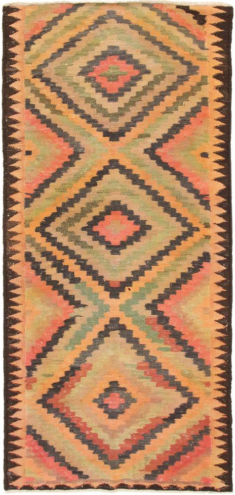 Persian Rug Kilim Fars 9'0"x4'2" 9'0"x4'2", Persian Rug Woven by hand
