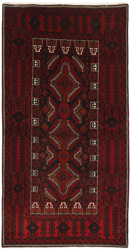 Tapis persan Baloutche 225x112 225x112, Tapis persan Noué à la main