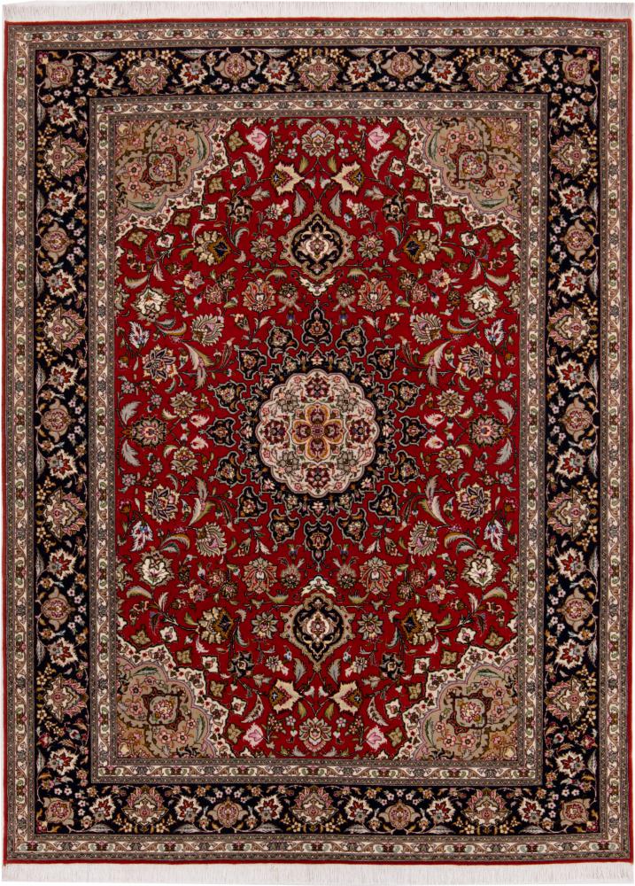 Tappeto persiano Tabriz 50Raj 206x153 206x153, Tappeto persiano Annodato a mano