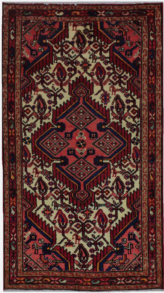 Tappeto persiano Hamadan 136x79 136x79, Tappeto persiano Annodato a mano