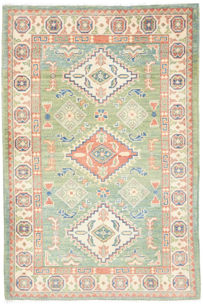 Afghansk teppe Kazak 126x81 126x81, Persisk teppe Knyttet for hånd