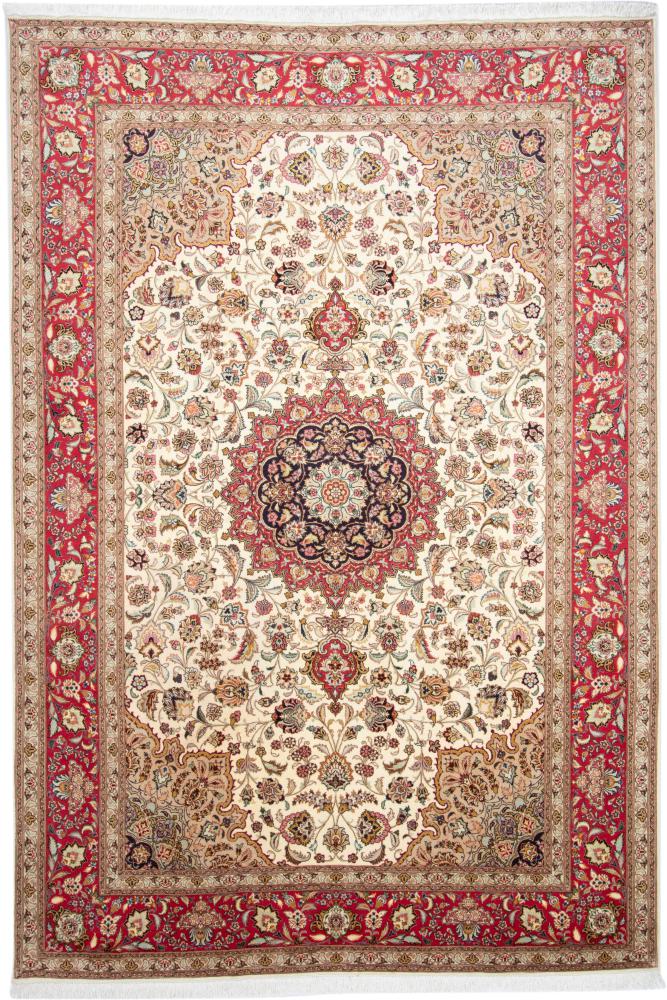 Tapete persa Tabriz 50Raj 295x201 295x201, Tapete persa Atado à mão