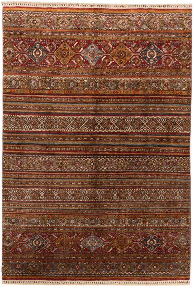 Afghaans tapijt Arijana Shaal 279x197 279x197, Perzisch tapijt Handgeknoopte