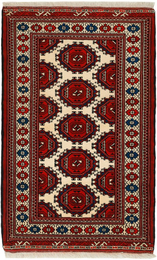 Persian Rug Turkaman 135x86 135x86, Persian Rug Knotted by hand