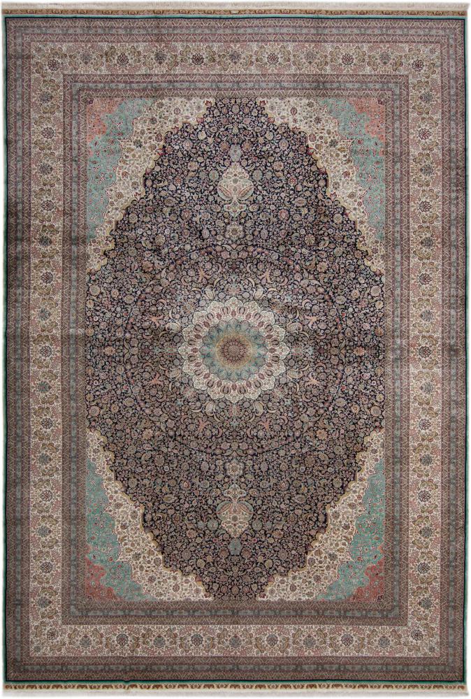 Kiinalainen matto Hereke Silkki 551x369 551x369, Persialainen matto Solmittu käsin