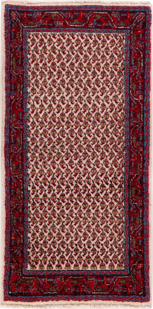 Tapis persan Sarough Mir Boteh 120x60 120x60, Tapis persan Noué à la main