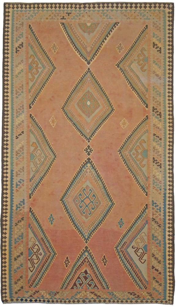 Tapete persa Kilim Fars 264x153 264x153, Tapete persa Tecido à mão