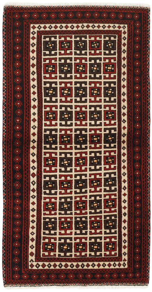 Tapis persan Baloutche 192x99 192x99, Tapis persan Noué à la main