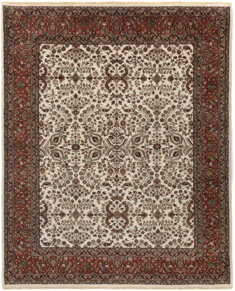 Tapis indien Indo Kashan 306x244 306x244, Tapis persan Noué à la main