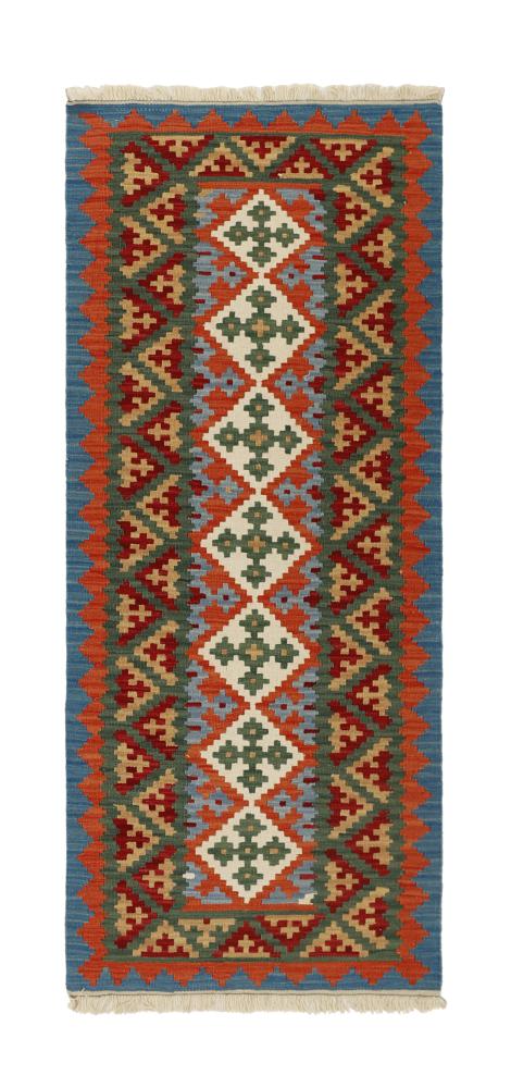 Tapis persan Kilim Fars 196x79 196x79, Tapis persan Tissé à la main