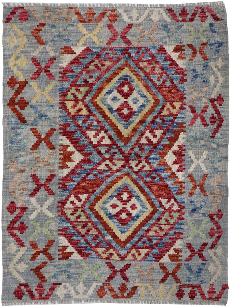 Afghanischer Teppich Kelim Afghan 108x79 108x79, Perserteppich Handgewebt