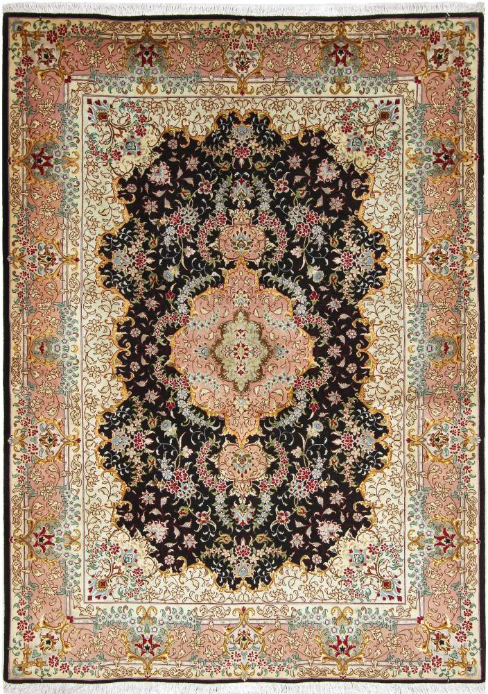 Tapete persa Tabriz 50Raj 209x150 209x150, Tapete persa Atado à mão