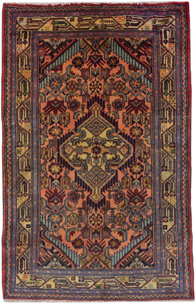 Persisk tæppe Hamadan 121x80 121x80, Persisk tæppe Knyttet i hånden