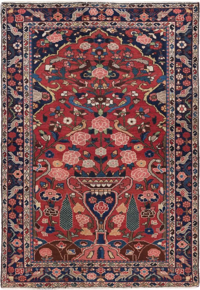 Persian Rug Bakhtiari Old 198x131 198x131, Persian Rug Knotted by hand
