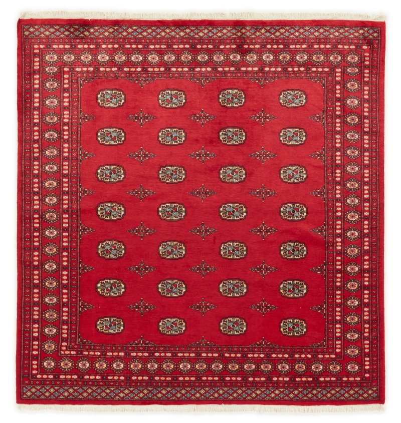 Pakisztáni szőnyeg Pakisztáni Buchara 2ply 204x196 204x196, Perzsa szőnyeg Kézzel csomózott
