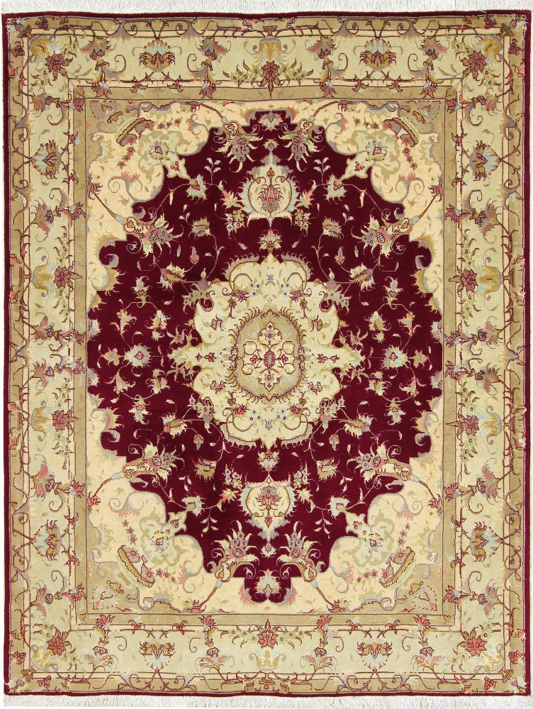 Perzsa szőnyeg Tabriz 50Raj 192x147 192x147, Perzsa szőnyeg Kézzel csomózva