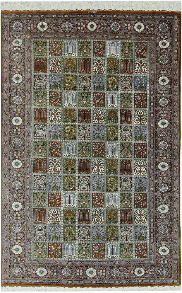 Persian Rug Qum Silk 242x156 242x156, Persian Rug Knotted by hand