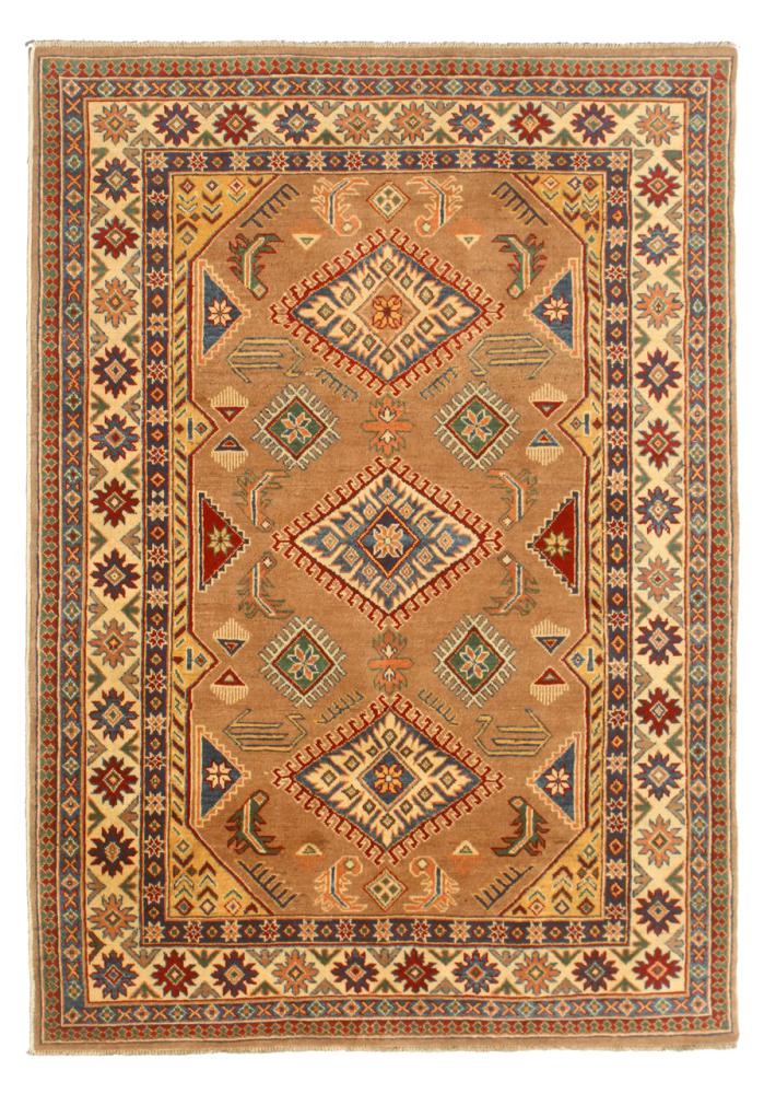 Afghaans tapijt Kazak Ghazni 216x151 216x151, Perzisch tapijt Handgeknoopte