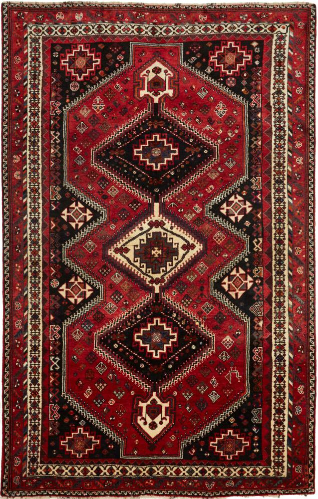Perzisch tapijt Shiraz 277x175 277x175, Perzisch tapijt Handgeknoopte