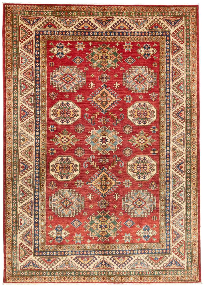 Afghanska mattan Kazak 247x178 247x178, Persisk matta Knuten för hand