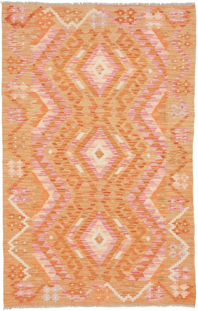 Αφγανικό χαλί Κιλίμ Afghan 155x96 155x96, Περσικό χαλί Οι κόμποι έγιναν με το χέρι