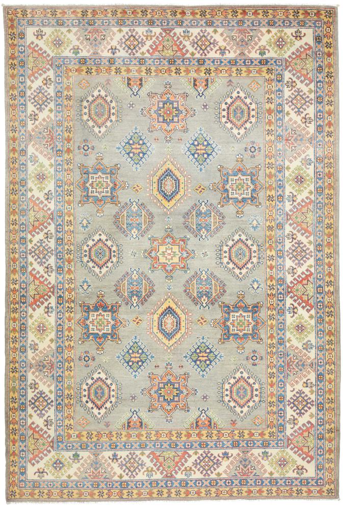Afghansk teppe Kazak 295x196 295x196, Persisk teppe Knyttet for hånd