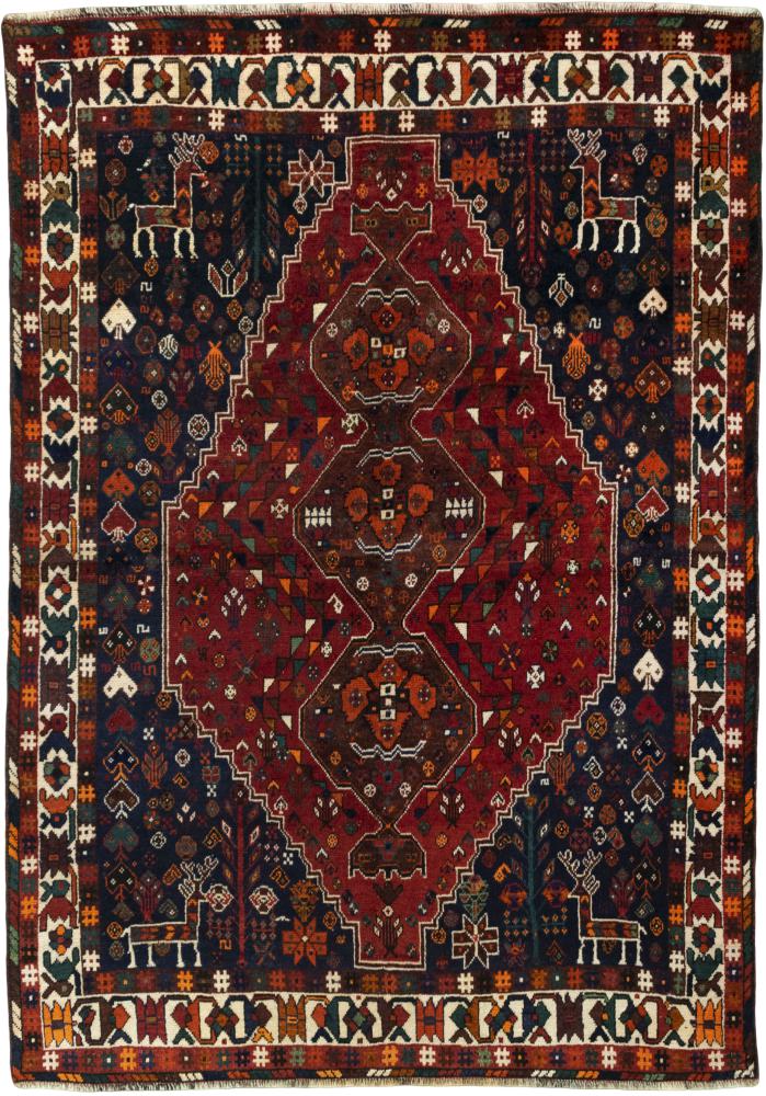 Perserteppich Shiraz 248x175 248x175, Perserteppich Handgeknüpft
