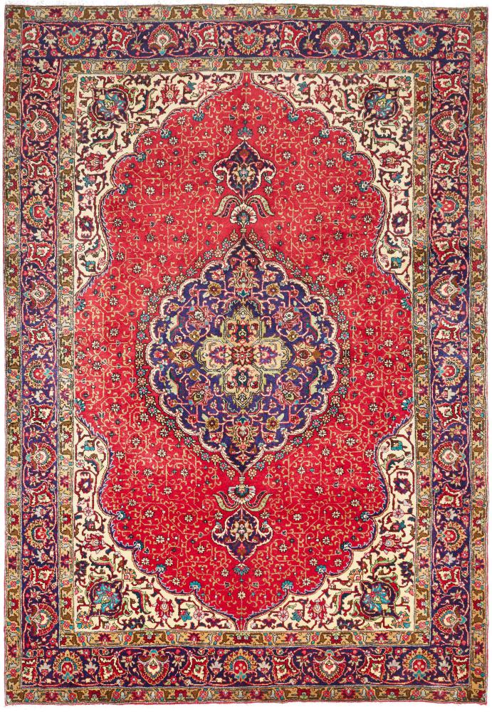 Persisk tæppe Tabriz 292x199 292x199, Persisk tæppe Knyttet i hånden