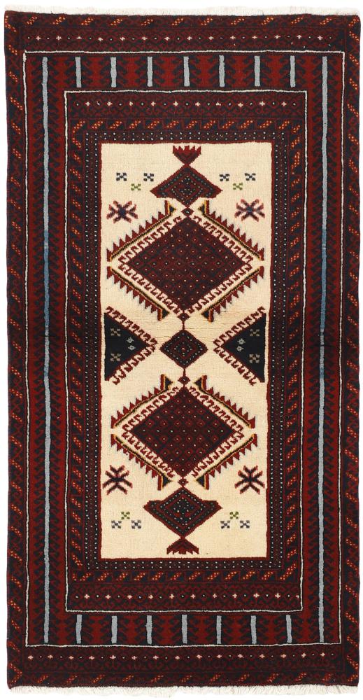 Tapis persan Baloutche 179x91 179x91, Tapis persan Noué à la main