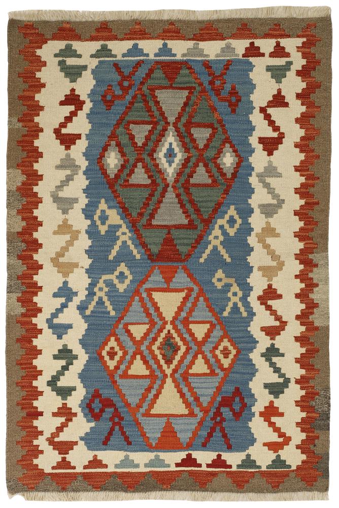 Tapete persa Kilim Fars 150x104 150x104, Tapete persa Tecido à mão