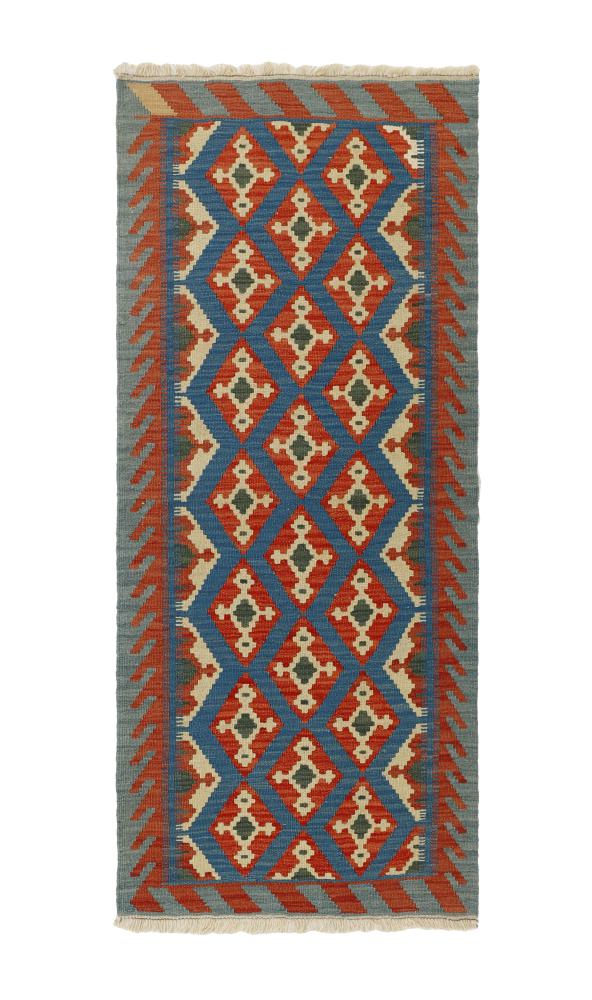 Tapis persan Kilim Fars 197x84 197x84, Tapis persan Tissé à la main