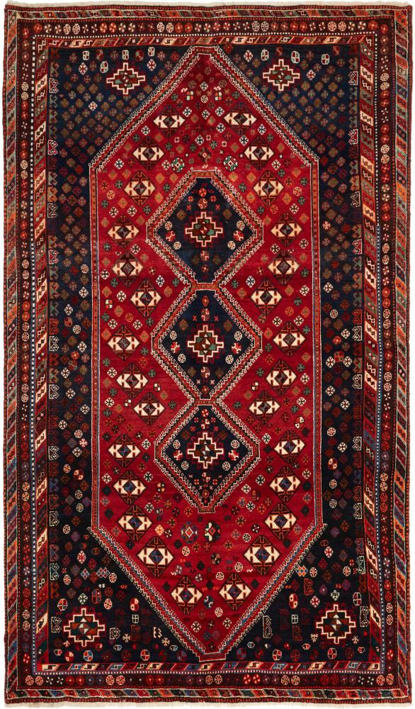 Persian Rug Shiraz 273x163 273x163, Persian Rug Knotted by hand