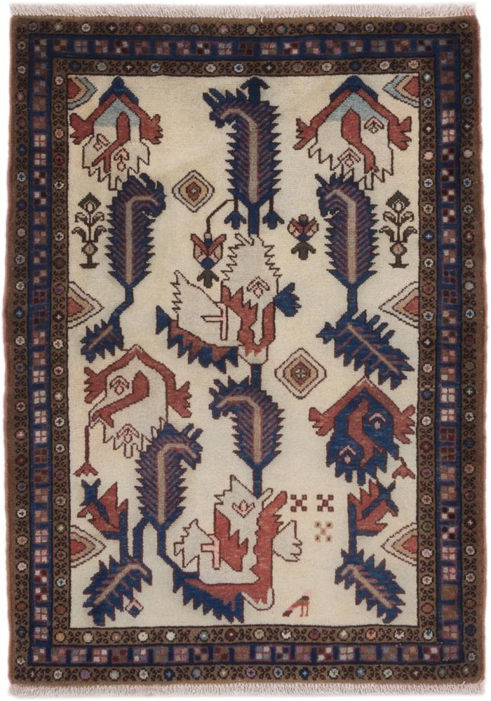 Tapis persan Hamadan 116x81 116x81, Tapis persan Noué à la main