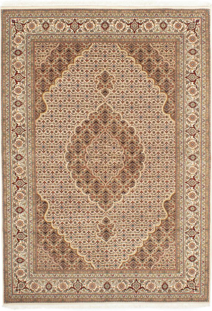Indiaas tapijt Tabriz Mahi 241x172 241x172, Perzisch tapijt Handgeknoopte