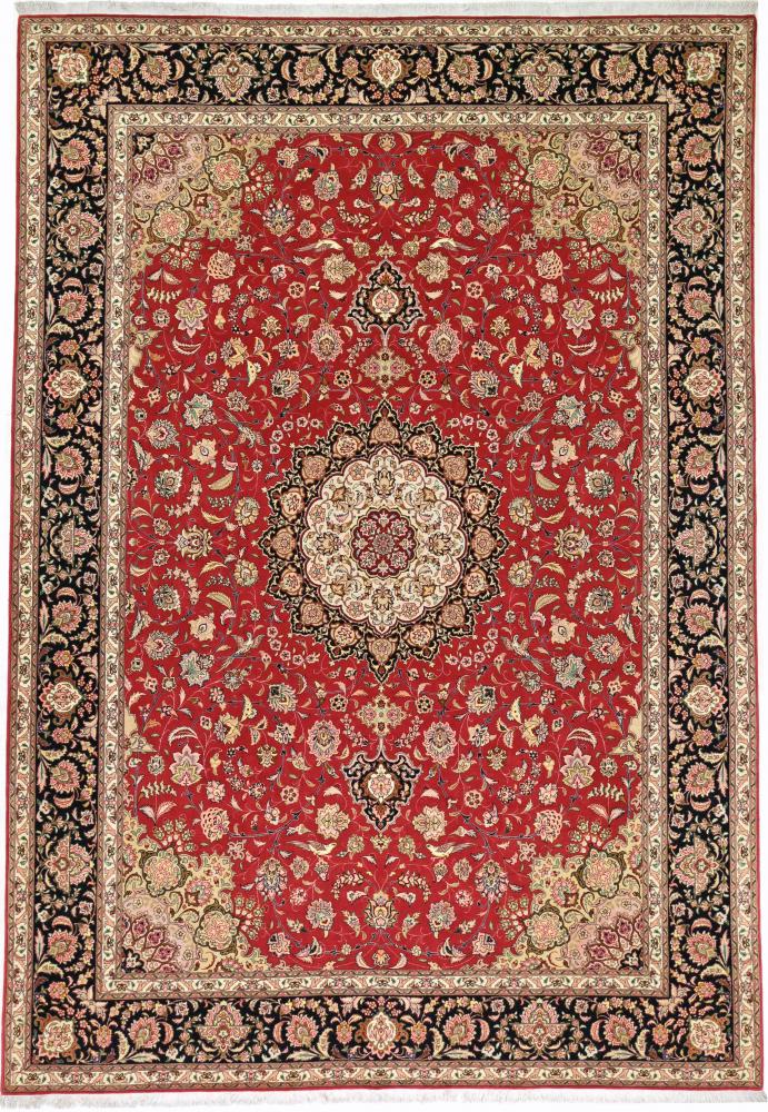 Tapete persa Tabriz 50Raj 351x243 351x243, Tapete persa Atado à mão