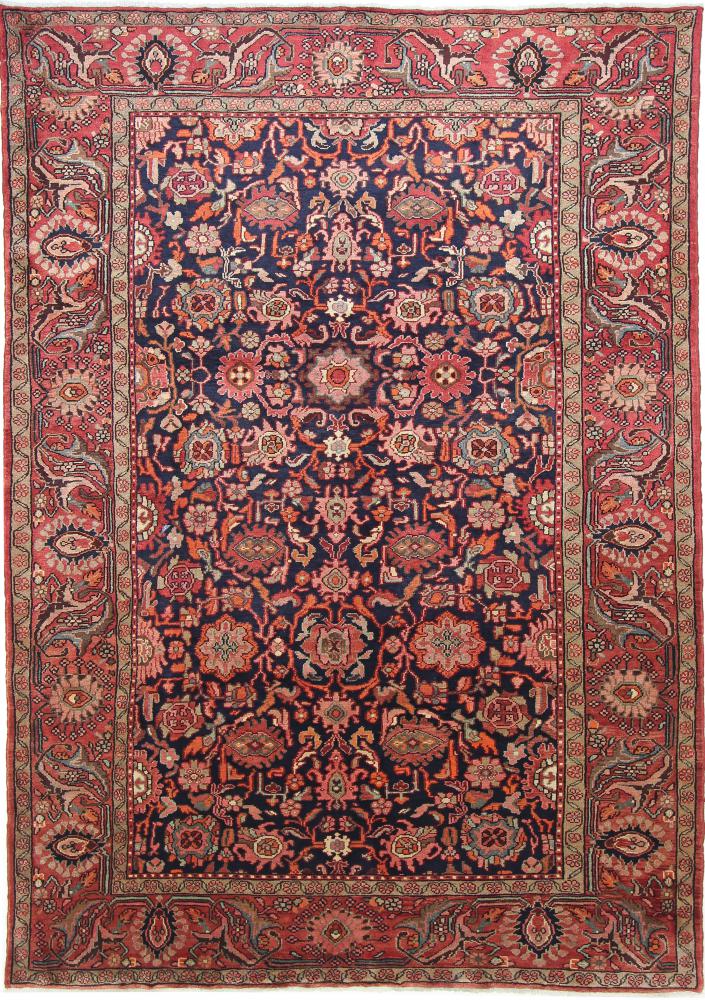 Persian Rug Nanadj 9'8"x6'9" 9'8"x6'9", Persian Rug Knotted by hand
