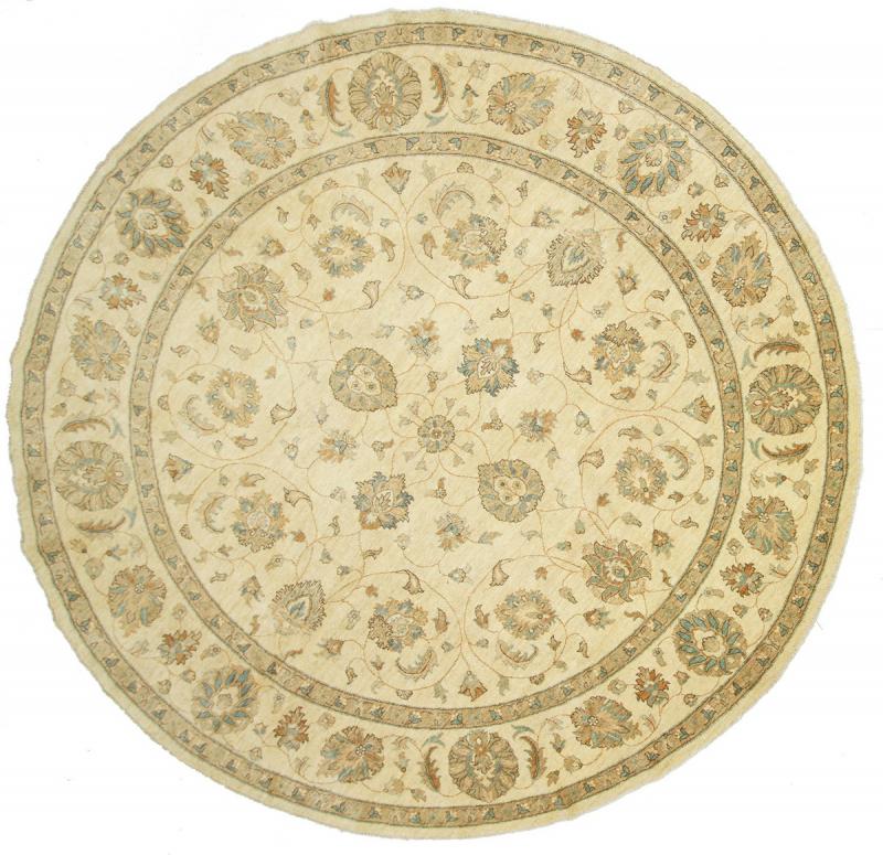 Tapis pakistanais Ziegler Farahan 304x304 304x304, Tapis persan Noué à la main