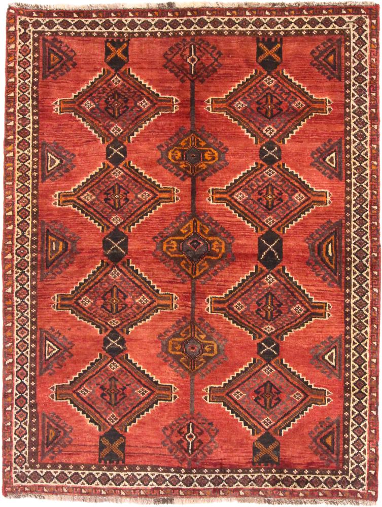 Persisk tæppe Shiraz 187x145 187x145, Persisk tæppe Knyttet i hånden