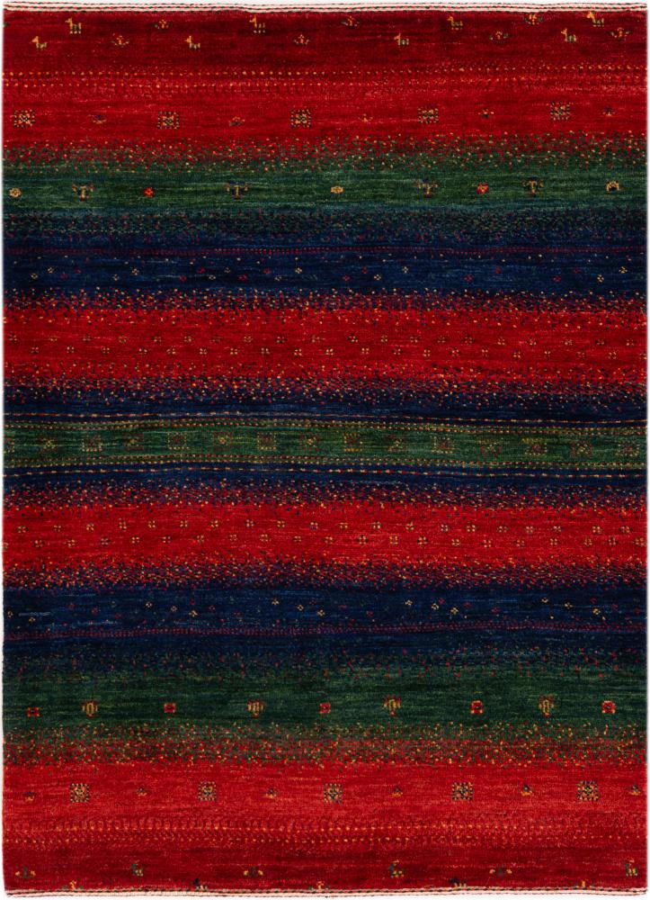 Tapis persan Perser Gabbeh Loribaft Essence 112x84 112x84, Tapis persan Noué à la main