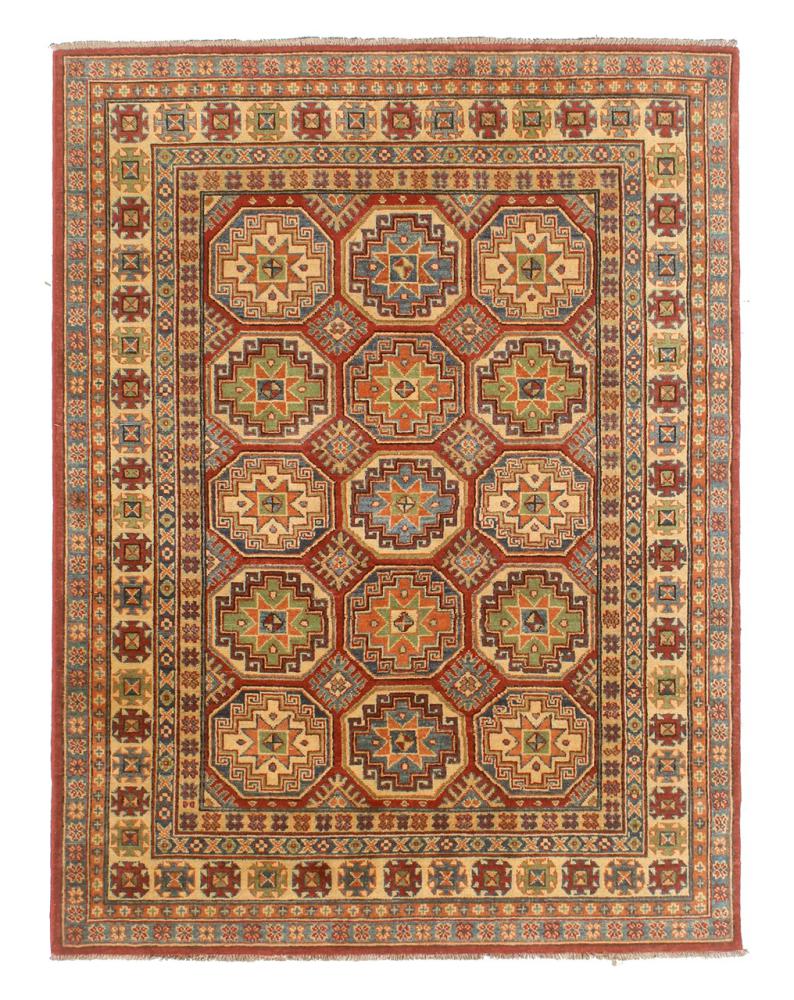 Tapis afghan Kazak Ghazni 197x151 197x151, Tapis persan Noué à la main